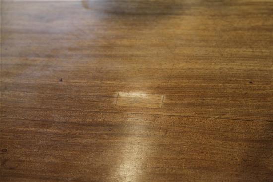A George III mahogany tripod table W. 2ft 9in. H. 2ft 5in.